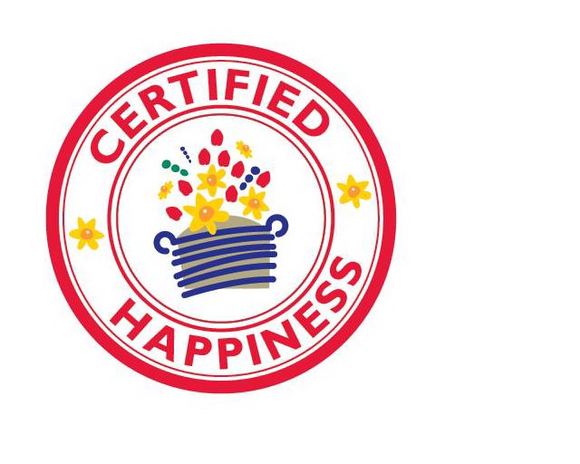 Trademark Logo CERTIFIED HAPPINESS