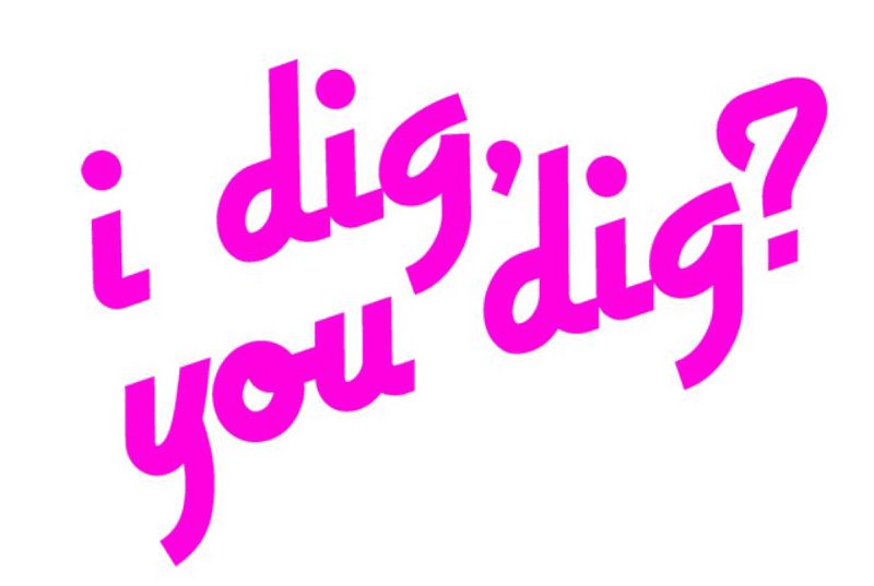  I DIG, YOU DIG?