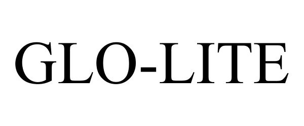 Trademark Logo GLO-LITE