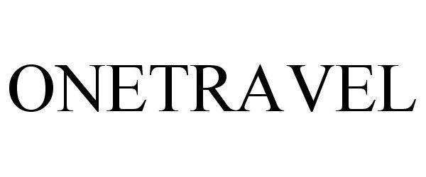 Trademark Logo ONETRAVEL