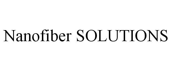 Trademark Logo NANOFIBER SOLUTIONS
