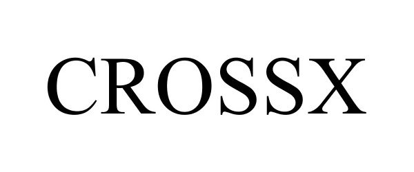 Trademark Logo CROSSX