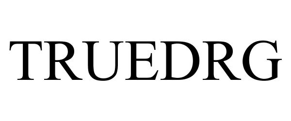 Trademark Logo TRUEDRG