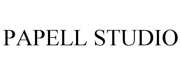 Trademark Logo PAPELL STUDIO