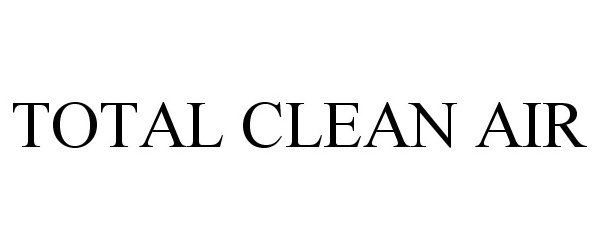 Trademark Logo TOTAL CLEAN AIR