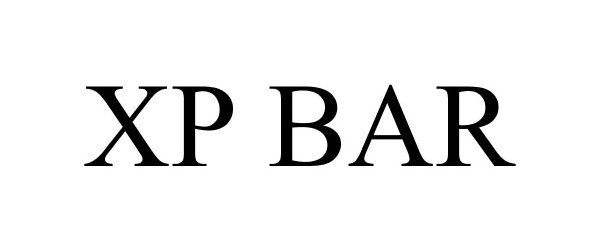 Trademark Logo XP BAR