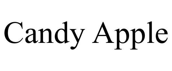 Trademark Logo CANDY APPLE