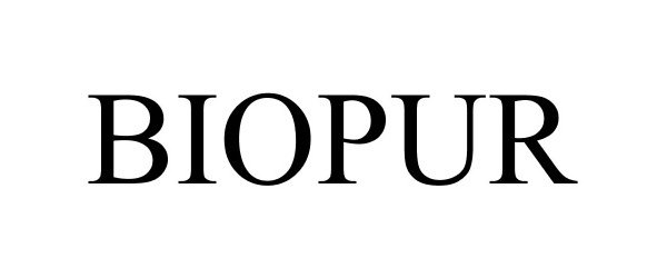 Trademark Logo BIOPUR