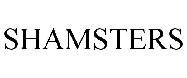 Trademark Logo SHAMSTERS