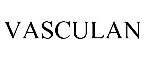 Trademark Logo VASCULAN