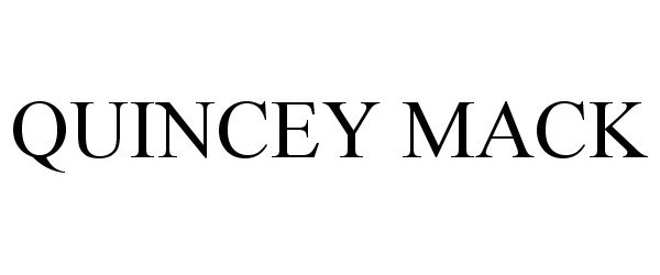 Trademark Logo QUINCEY MACK