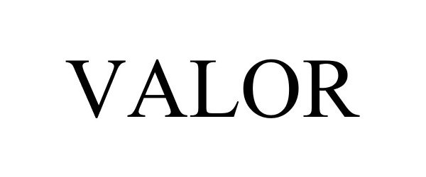 Trademark Logo VALOR