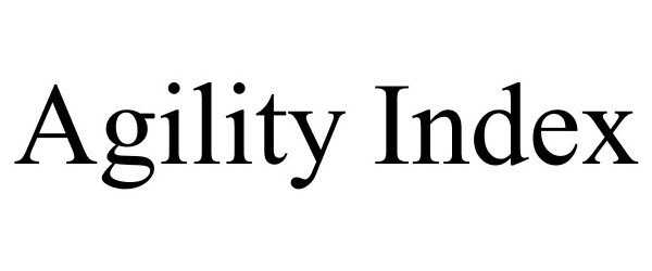 Trademark Logo AGILITY INDEX