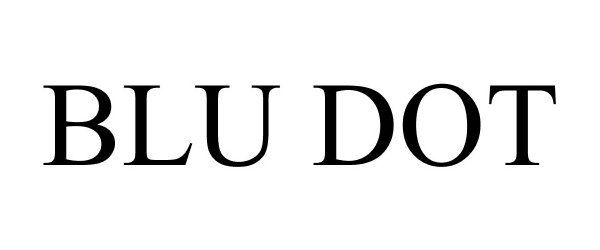 Trademark Logo BLU DOT