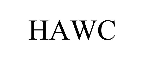 Trademark Logo HAWC