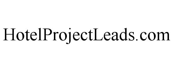  HOTELPROJECTLEADS.COM