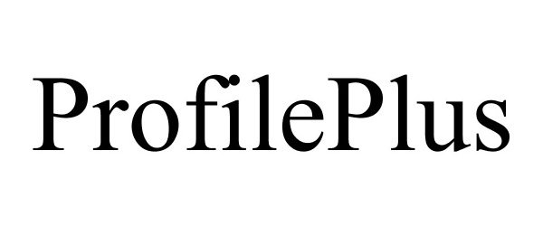 Trademark Logo PROFILEPLUS