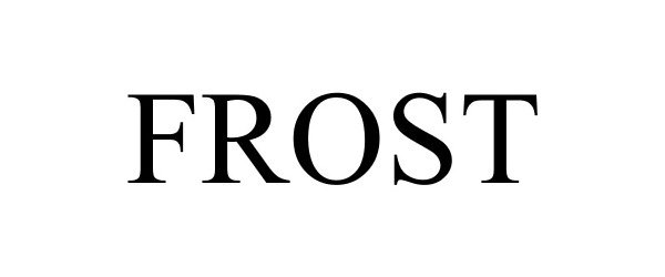  FROST