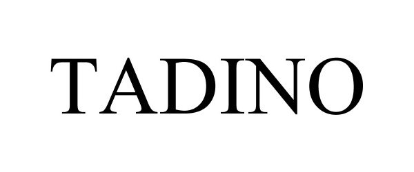 Trademark Logo TADINO