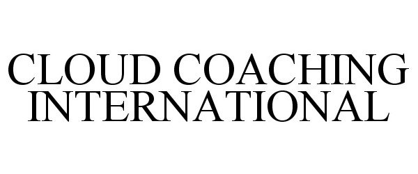  CLOUD COACHING INTERNATIONAL