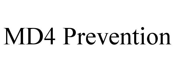  MD4 PREVENTION