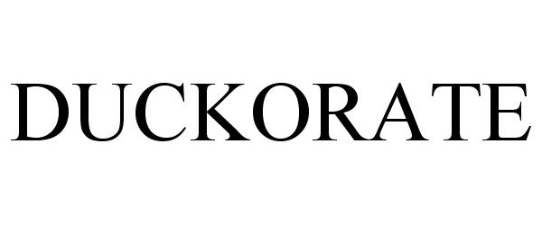 Trademark Logo DUCKORATE
