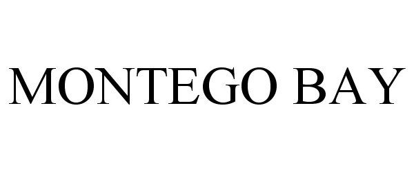 Trademark Logo MONTEGO BAY