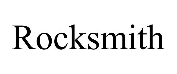 Trademark Logo ROCKSMITH