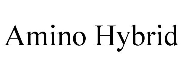 Trademark Logo AMINO HYBRID