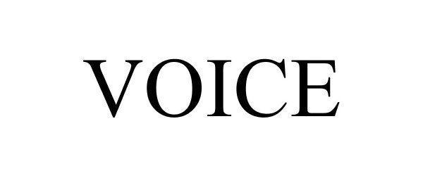 Trademark Logo VOICE