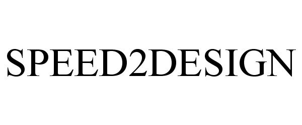 Trademark Logo SPEED2DESIGN