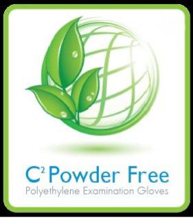  C2 POWDER FREE POLYETHYLENE EXAMINATION GLOVES