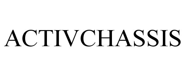 Trademark Logo ACTIVCHASSIS