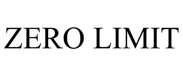 Trademark Logo ZERO LIMIT