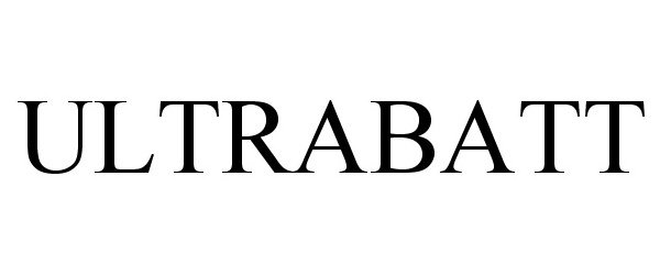 Trademark Logo ULTRABATT