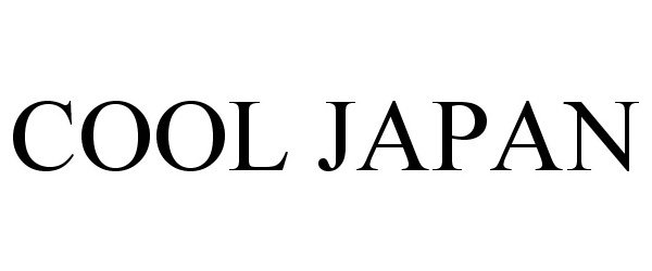 Trademark Logo COOL JAPAN