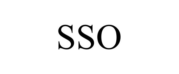 Trademark Logo SSO