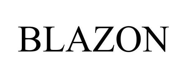 Trademark Logo BLAZON