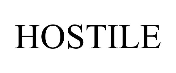 Trademark Logo HOSTILE