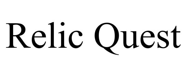 Trademark Logo RELIC QUEST