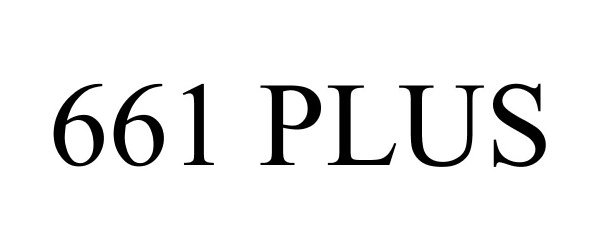 Trademark Logo 661 PLUS