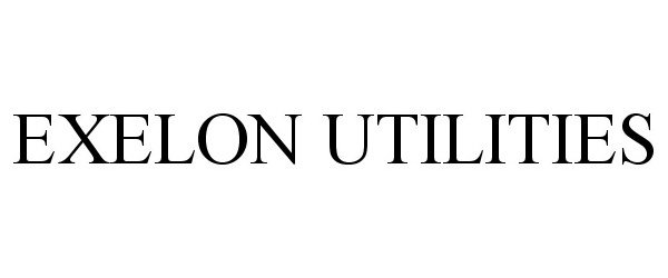 Trademark Logo EXELON UTILITIES