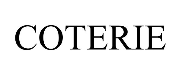 Trademark Logo COTERIE