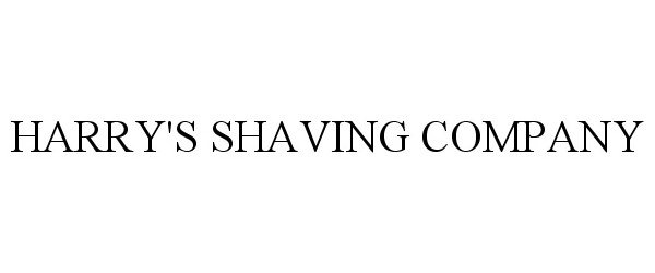  HARRY'S SHAVING COMPANY