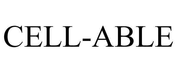 Trademark Logo CELL-ABLE