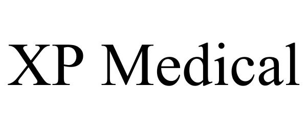 Trademark Logo XP MEDICAL