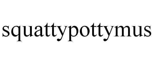 Trademark Logo SQUATTYPOTTYMUS