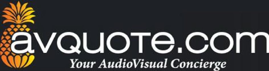 Trademark Logo AVQUOTE.COM YOUR AUDIOVISUAL CONCIERGE