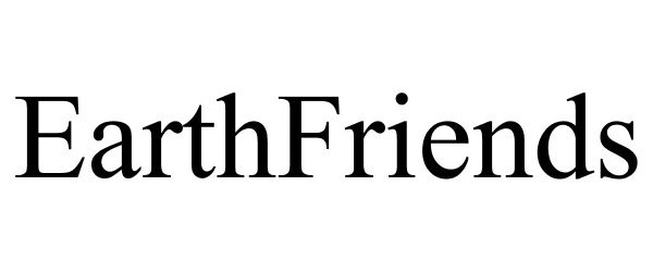 Trademark Logo EARTHFRIENDS