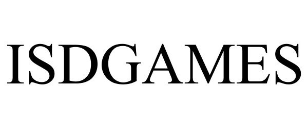Trademark Logo ISDGAMES
